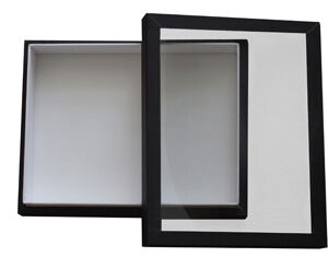 Entomologická škatuľa 23x30x5cm-pena biela, sklo