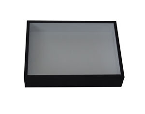 Entomologická škatuľa 30x40x7,5cm-pena biela, sklo