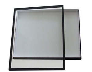 Entomologická škatuľa 40x50x5cm-pena biela, sklo