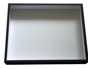 Entomologická škatuľa 40x50x7,5cm-pena biela, sklo