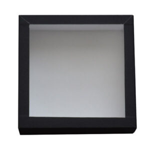 Entomologická škatuľa 15x15x5cm-pena biela, sklo