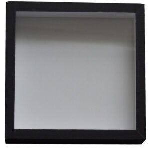 Entomologická škatuľa 18x18x5cm-pena biela, sklo